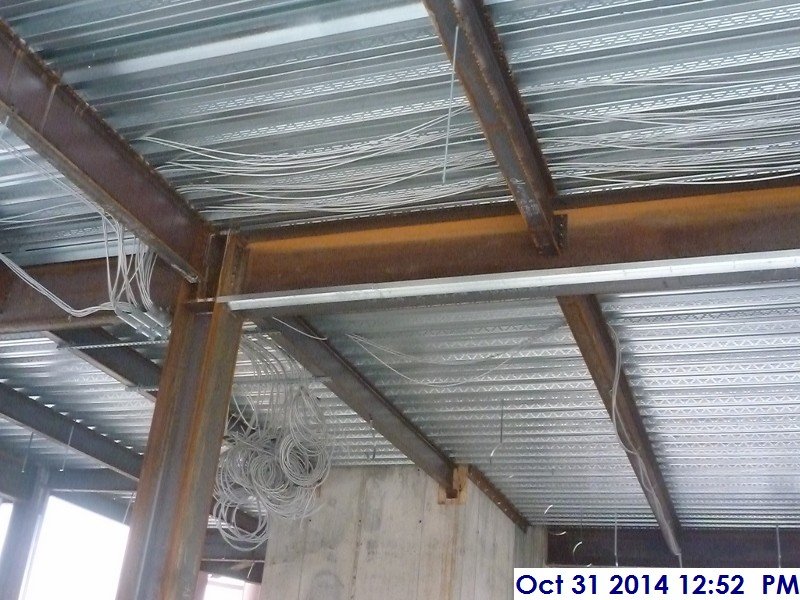 Installed electrical wire at the 3rd Floor Facing East (800x600)